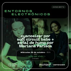 Entornos Electrónicos #7 Soft Circuit Babe & Mariana Parisca