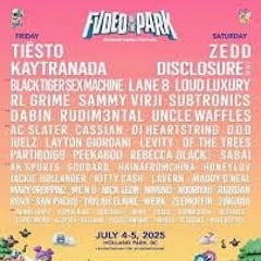 Tiësto @ Pacific Stage, FVDED In The Park, Canada 2025-07-04