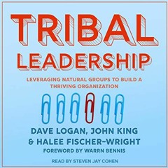 View PDF Tribal Leadership: Leveraging Natural Groups to Build a Thriving Organization by  Dave Loga