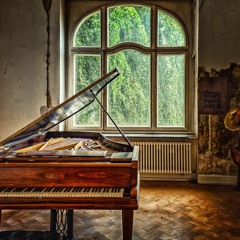 Relaxing birds singing with soothing piano music for stress relief and better mood