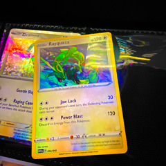 Rayquaza card from McDonald's