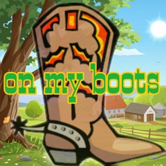 on my boots