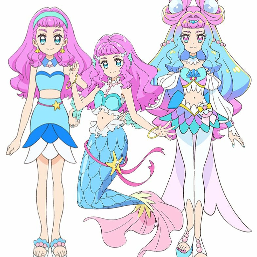 キュアサマー＆マーメイドローラ プリキュアカードウエハース2 No.06 キュアサマー＆マーメイド