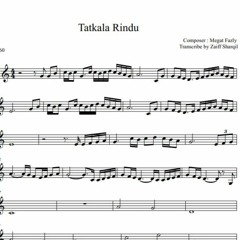 Tatkala Rindu -Megat Fazly (Violin Cover)