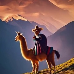 À dos de lama