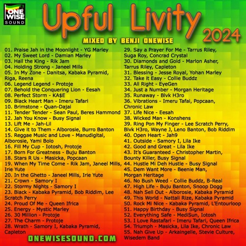 Upful Livity 2024 (Rootsy Dancehall)