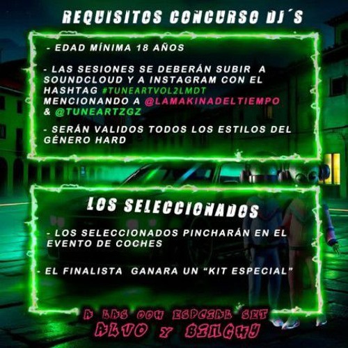 Sesion Concurso #TUNEARTVOL2MLDT