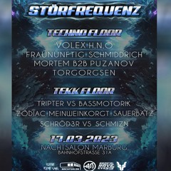 Tripter Vs. Bassmotorik @ Störfrequenz - Nachtsalon Marburg 17.03.23 [Hardtekk]