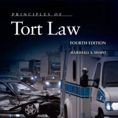 [DOWNLOAD] KINDLE 💓 Principles of Tort Law (Concise Hornbook Series) by  Marshall Sh