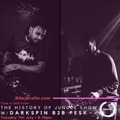The History of Jungle Show - Pesk B2B Darkspin (Lock Down Beat Battle)
