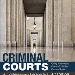 [Free] KINDLE 📫 Criminal Courts: A Contemporary Perspective by  Dr. Craig T. Hemmens