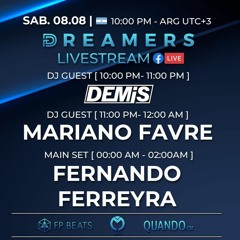 Mariano Favre - Dreamers LiveStream Guest