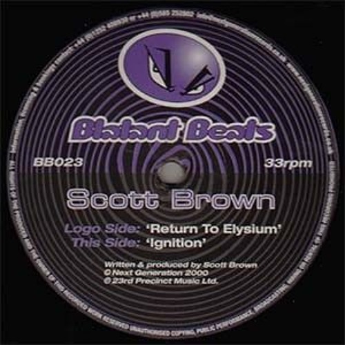 Scott Brown - Return To Elysium - Blatant Beats (2000)
