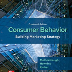 FREE KINDLE 📝 Consumer Behavior: Building Marketing Strategy by  David Mothersbaugh,