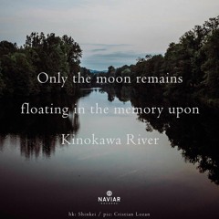 haiku #538: Only the moon remains / floating in the memory / upon Kinokawa River