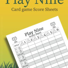 free KINDLE 💌 Play Nine Score Sheets: 6x9 inches by  Hill Touch Publishing [KINDLE P