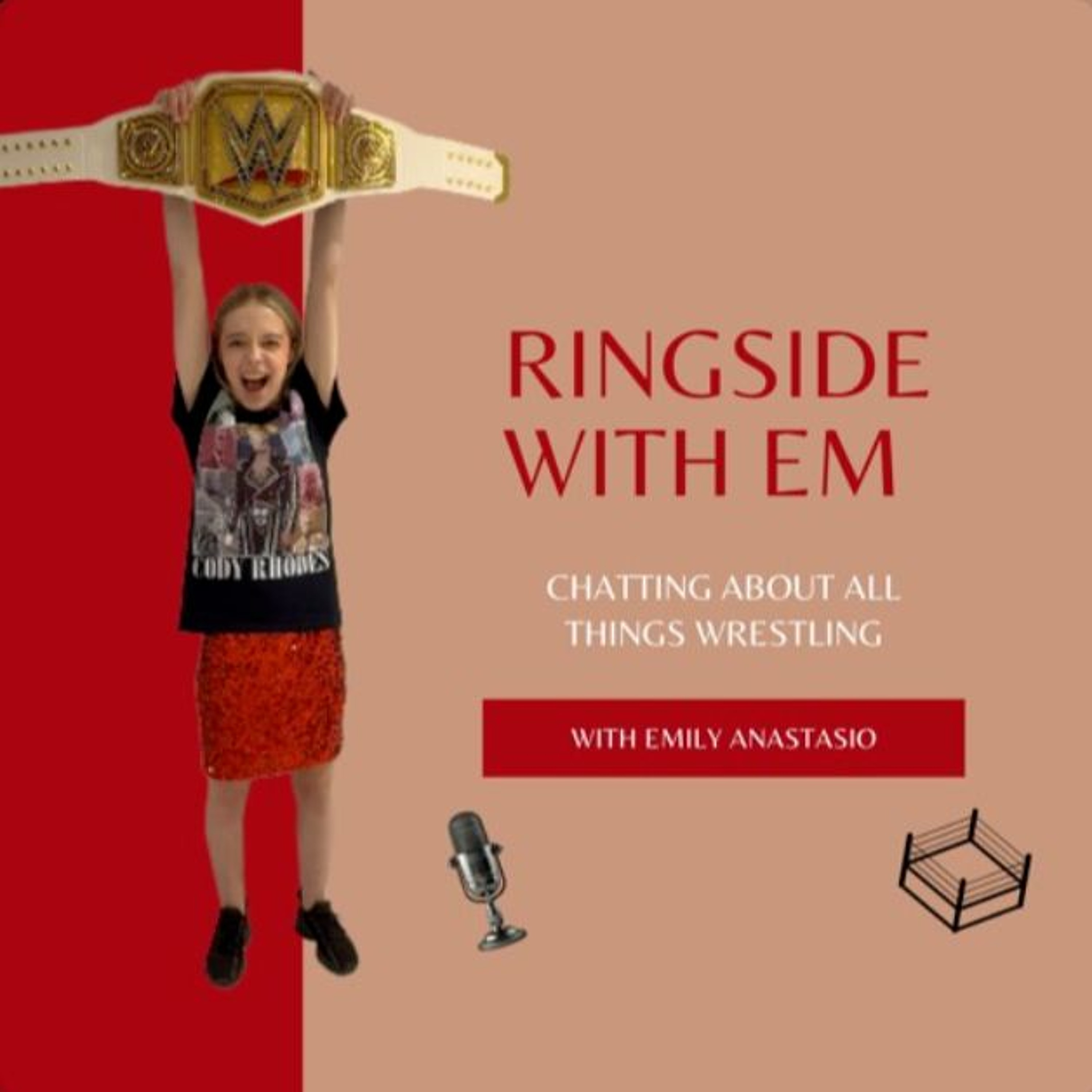 Ringside with Em with Emily Anastasio, Ep. 3 (Birthplace Studios) episode artwork