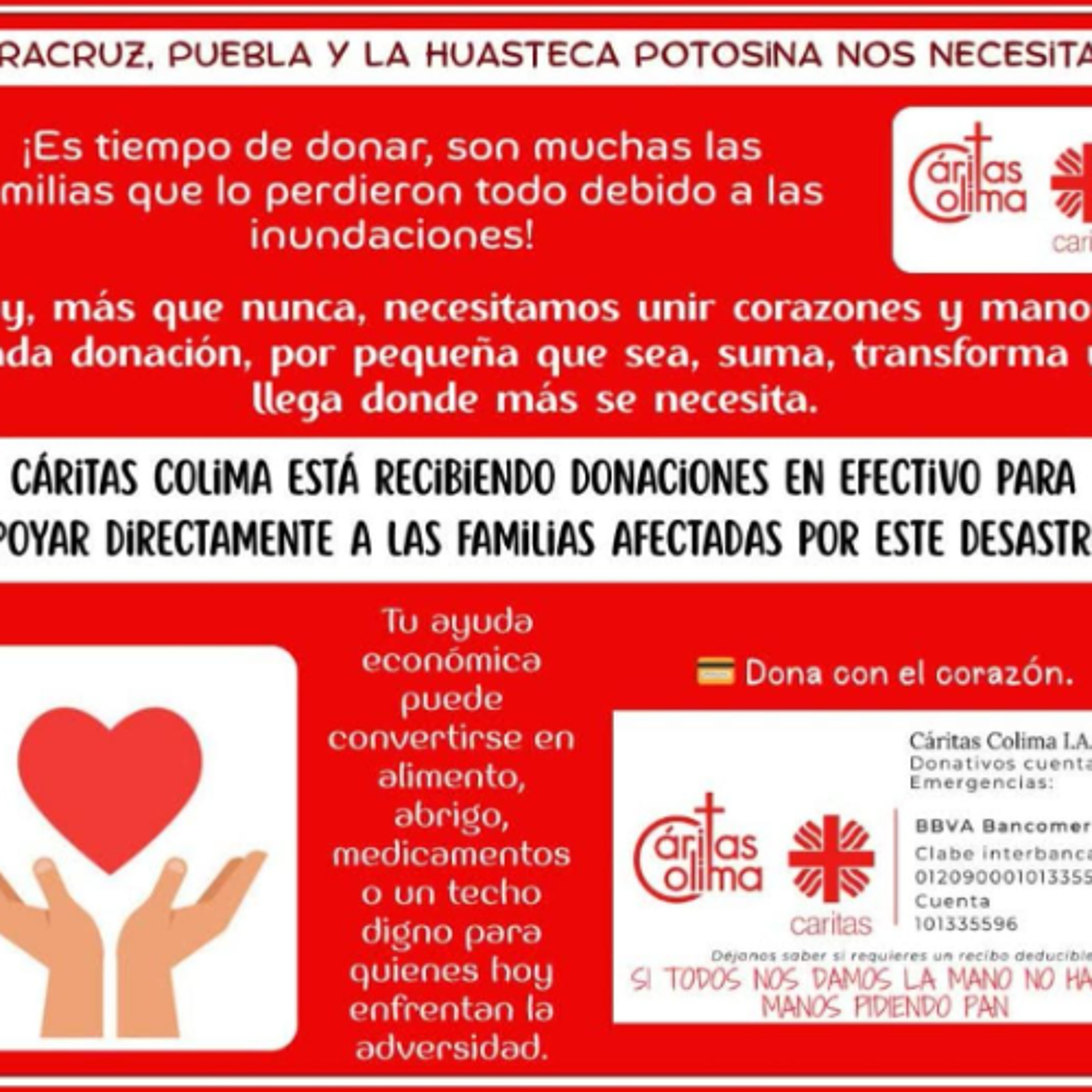 "Caritas Colima" realiza colecta para apoyar a damnificados de Veracruz: Ruth Verdúzco episode artwork