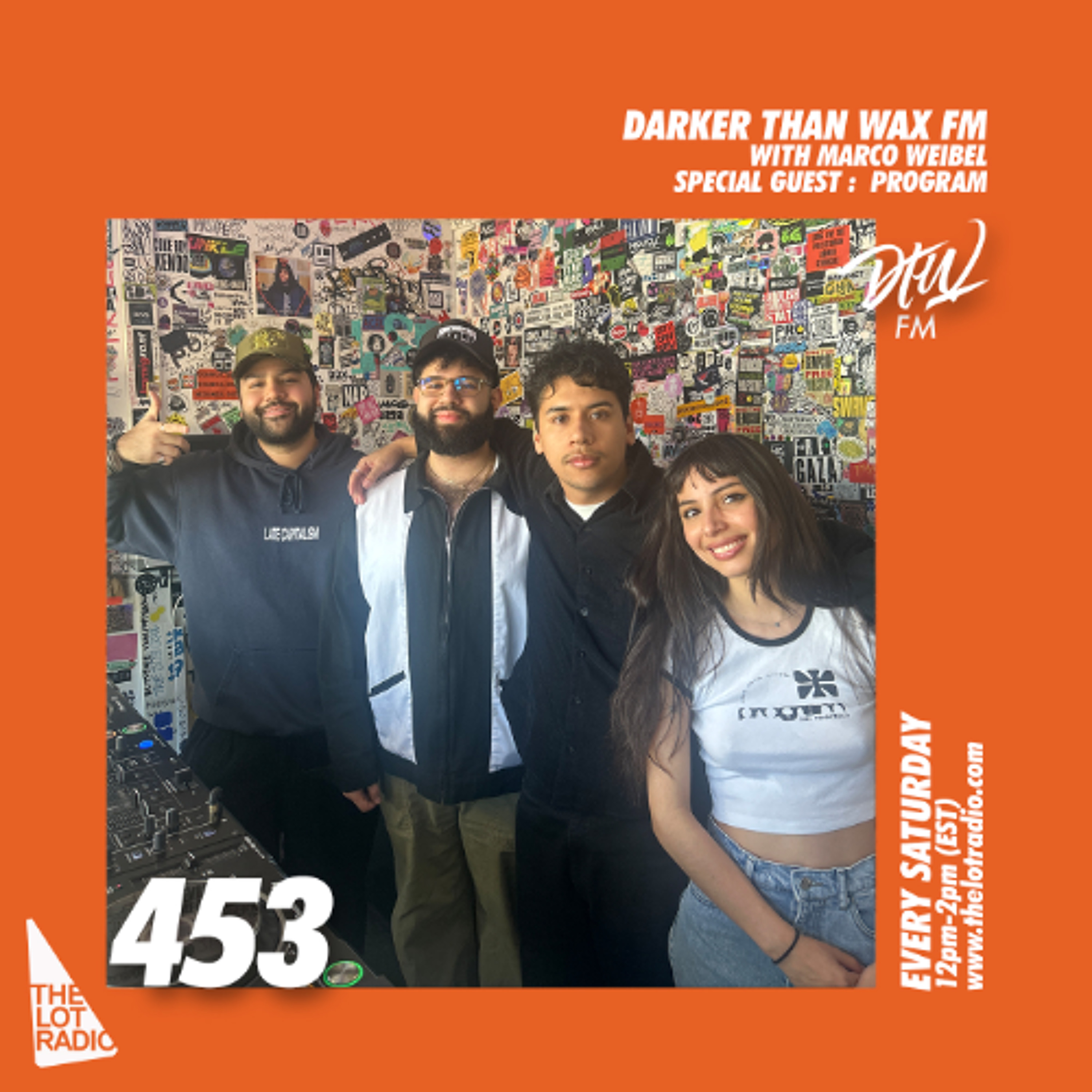 Darker Than Wax FM #453 w/ Marco Weibel & program • 1st March 2025 episode artwork