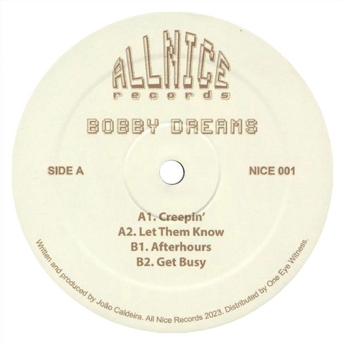 Bobby Dreams - Creepin' [NICE001]