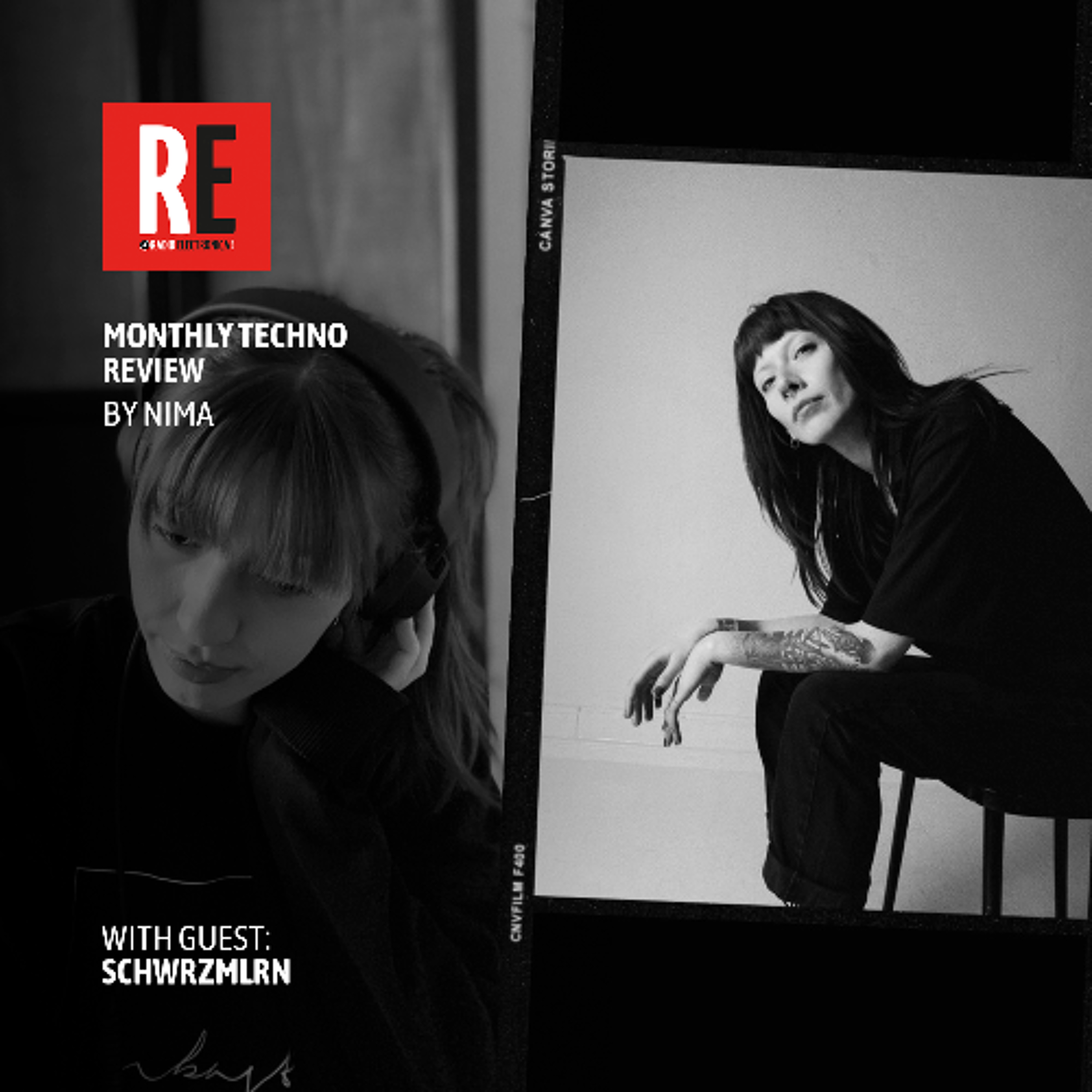 RE - MONTHLY TECHNO REVIEW EP 52 by NIMA with SCHWRZMLRN episode artwork