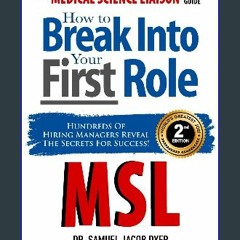 {pdf} 💖 The Medical Science Liaison Career Guide: How to Break Into Your First Role {PDF EBOOK EPU