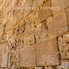 Concert en duo avec Martina Henrich dans l'église Saint Etienne d'Auriac du Périgord