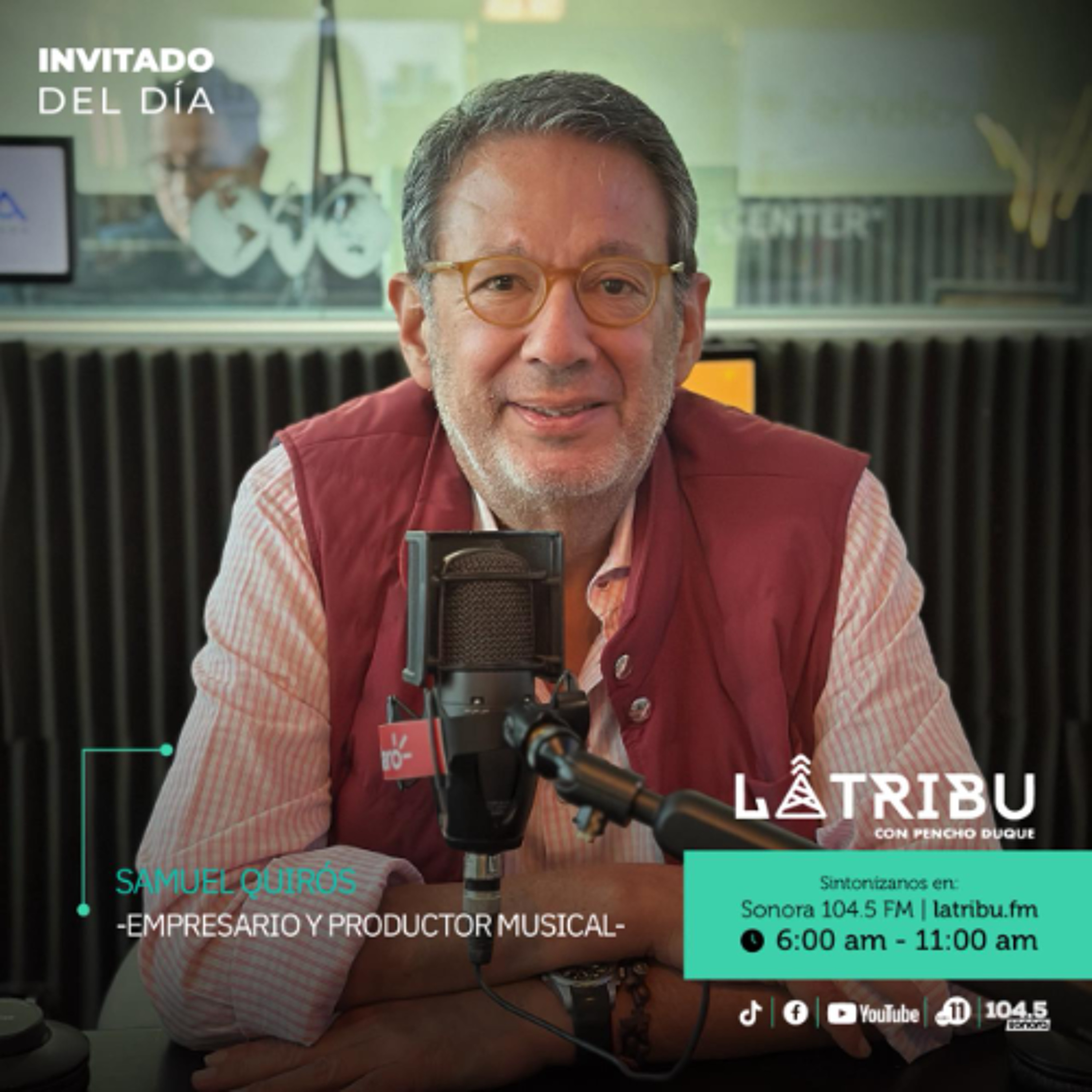 Samuel Quirós - Empresario y  Productor Musical