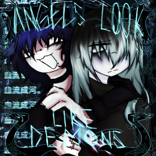 angels look like demons