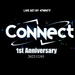 CONNECT 1st ANNIVERSARY LIVE SET BY DJ_4twnty @The_Dark_Room FUKUOKA JAPAN 2022.12.03