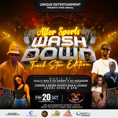 UNIQUE ENT. AFTER SPORTS WASH DOWN, TRACKSTAR EDITION PROMO CD BY BOBBY KUSH & JEROME
