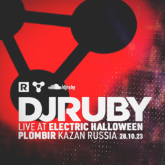 DJ Ruby Live at Plombir - Electric Halloween, Kazan Russia, 28.10.23