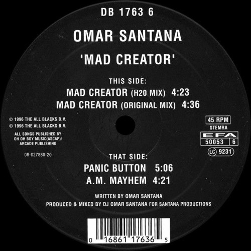 Omar Santana - Mad Creator (Original Mix)