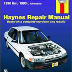 DOWNLOAD EBOOK 🖋️ Honda Accord (90-93) Haynes Repair Manual by John Haynes [EPUB KIN