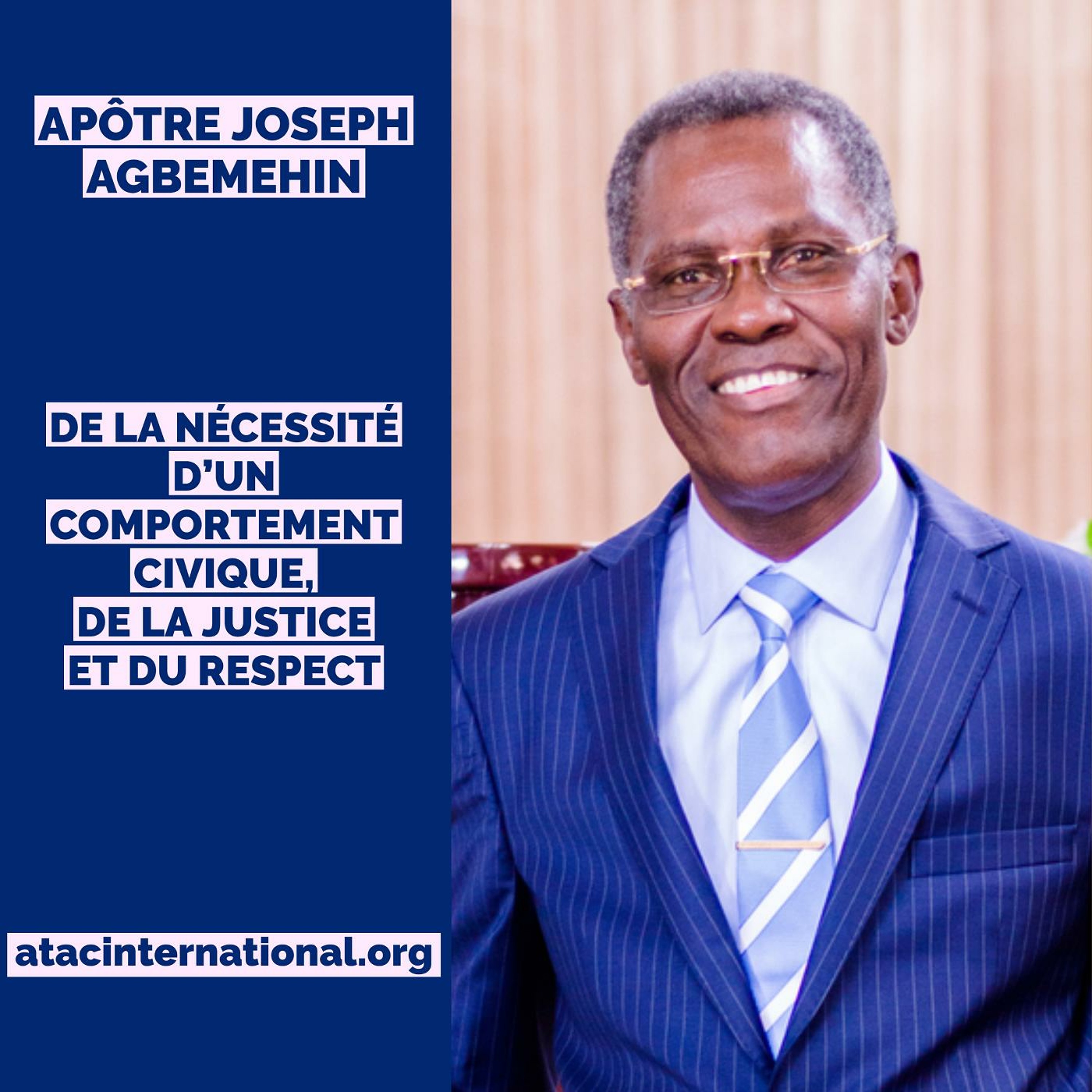 DEX168-4 De la nécessité d'un comportement civique, de la justice et du respect - Apôtre Joseph episode artwork
