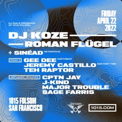 J - KIND Live At 1015:  DJ Koze & Roman Flugel Support Set