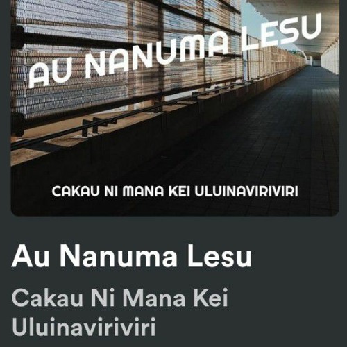 Au Nanuma Lesu - Cakau Mana kei Uluinaviriviri (Sigidrigi) 2024.