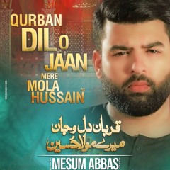 QURBAN DIL o JAAN MERE MOLA HUSSAIN (a.s)  --  Mesum Abbas  --  2023