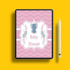Pink baby shower guest book (Hardcover): Baby shower guest book, celebrations decor, memory boo