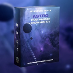 (50+) TRAP BANGER DRUM MIDI KIT 2023 "ASTRO" | WondaGurl x Travis Scott Drum Midi Kit
