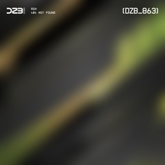 dZB 863 - RGH - Binary Cipher (Original Mix).