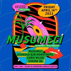 Simone BG Live at DAZED presents Musumeci