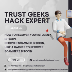 BITCOIN, USDT RECOVERY SUPPORT / HIRE TRUST GEEKS HACK EXPERT