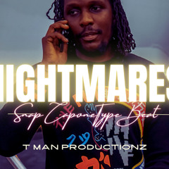[FREE] Snap Capone x Blade Brown UK Rap Freestyle Type Beat - "Nightmares" (Prod. T Man Productionz)