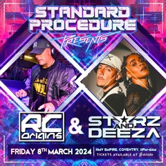 RC Origins w/ Starz & Deeza @ Standard Procedure Presents 8th March 2024