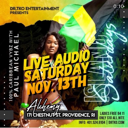 LIVE AUDIO! PAUL MICHAEL AT ISLAND SATURDAYS ON NOV 13