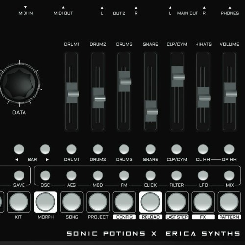 Erica Synths LXR-02 Electro Pattern Demo