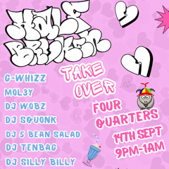 DJ 5 Bean Salad - FOUR QUARTERS BRISTOL (Half Broken Kru Takeover 11-9-24)