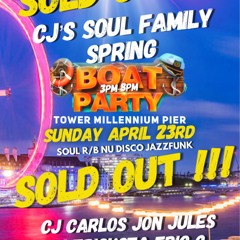 CJs Soul Family April Boat Party 2023