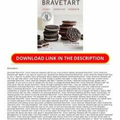 BraveTart: Iconic American Desserts Book Pdf